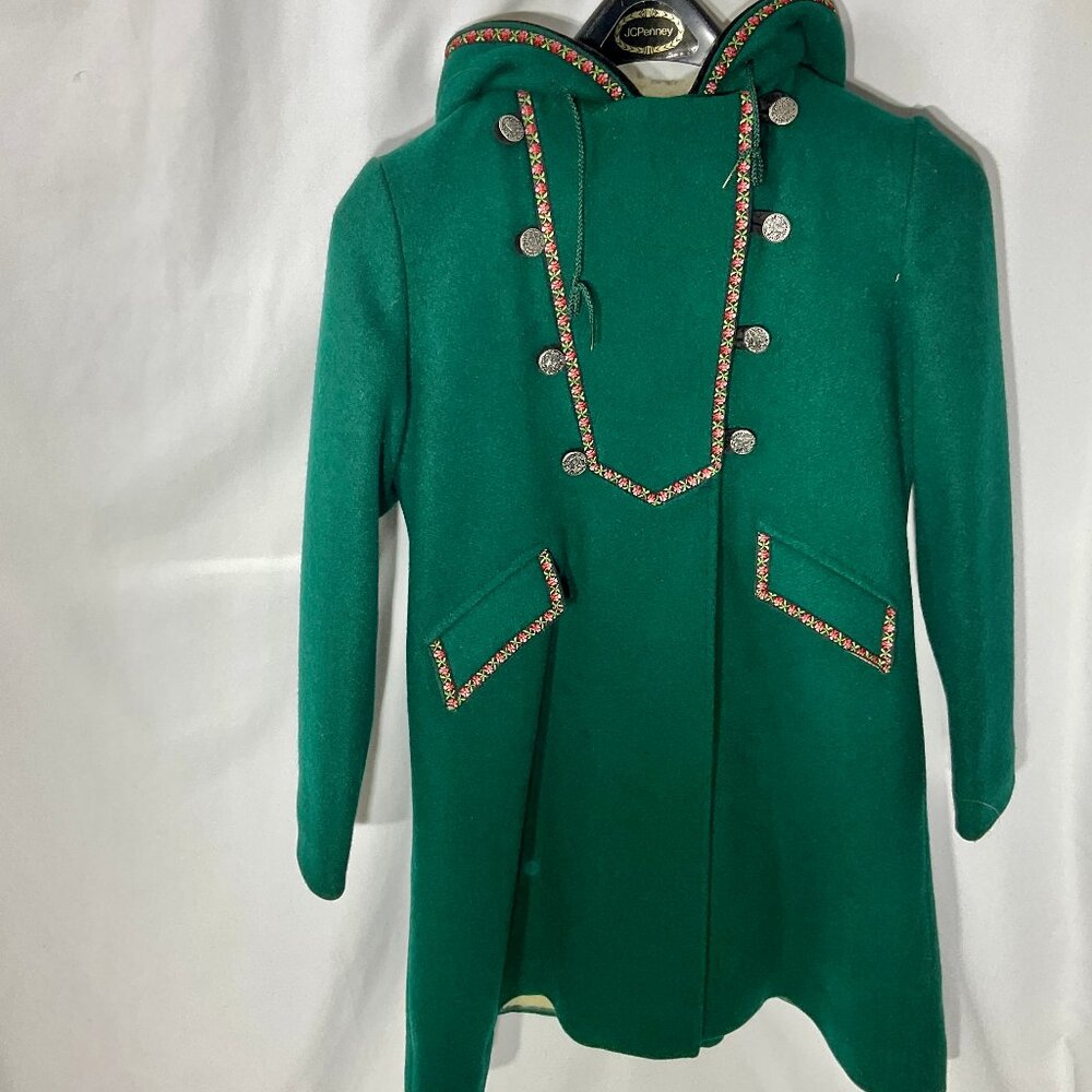 Rothschild Girls Sz 14 Vintage Wool* Coat 1950s-60s German European Winter Child